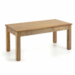 Mesa comedor extensible moderna madera natural 180/280x90x80cm