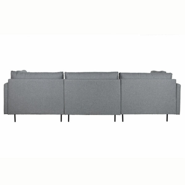 Sofá modular gris 276x153x84cm