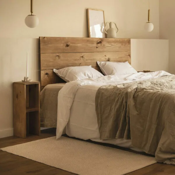 Cabecero para cama de 150 madera roble 160x80x4cm